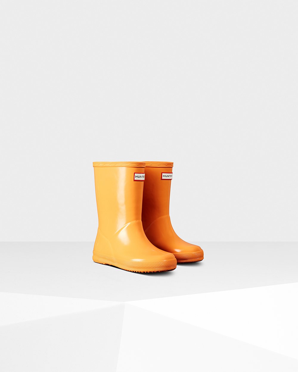 Botas De Agua Hunter Niños Original First Classic Gloss - Naranjas - Argentina 2309BFKMJ